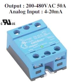 REGULADOR DE POTENCIA MONOF. SCR ENTRADA 4...20 mA. REGULADOR DE POTENCIA MONOF. SCR ENTRADA 4...20 mA.